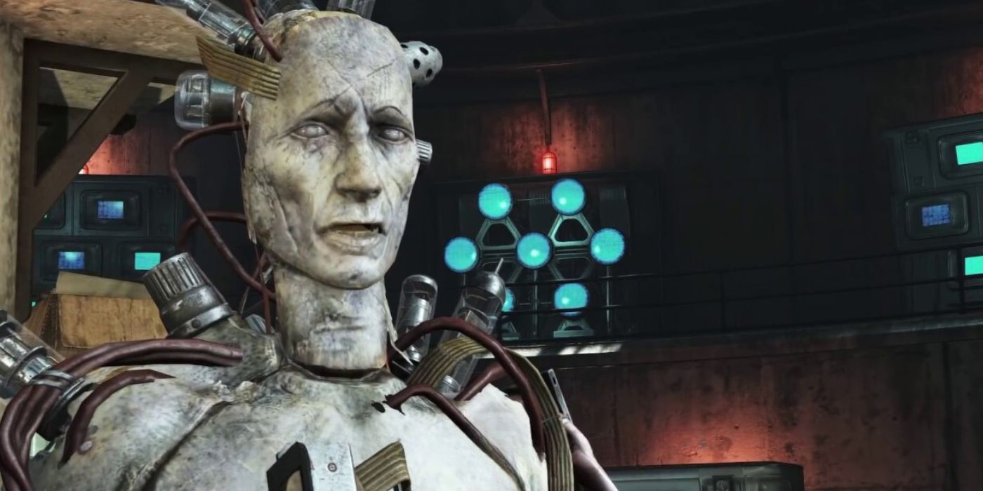 Synth hooked up to machines in Fallout 4