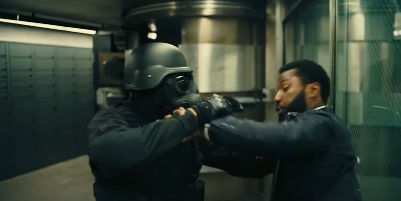 The reverse fight in Tenet