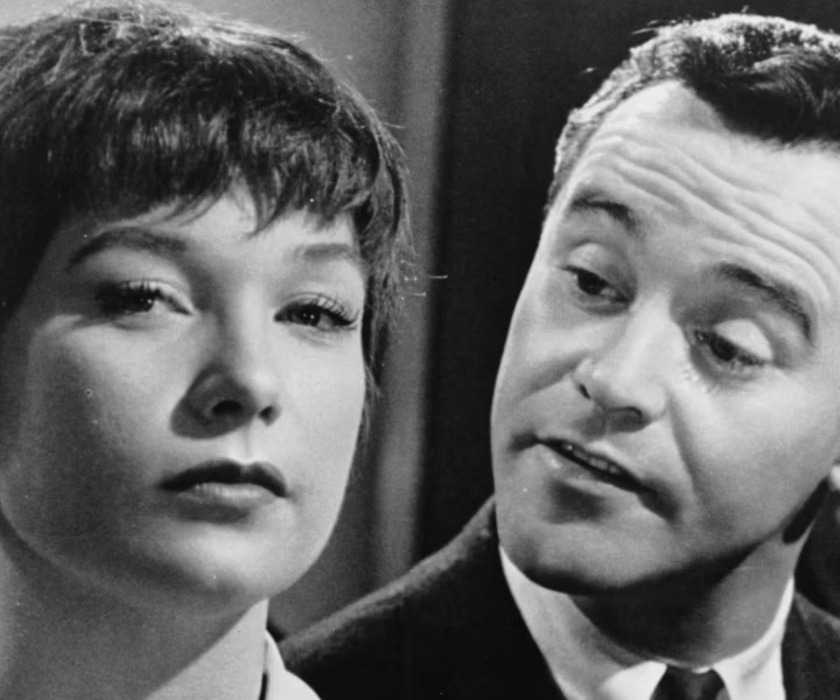 The Apartment (1960) Jack Lemmon as C.C. "Bud" Baxter and Shirley McLaine