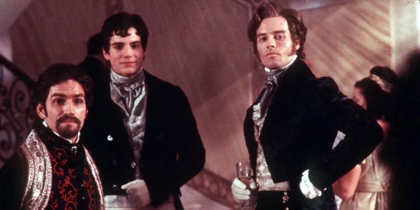 Guy Pearce, Henry Cavill, and Jim Caviezel smile and look regal in The Count of Monte Cristo (2002)