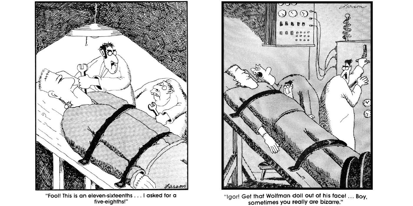 the-far-side-frankenstein-comics-3 10 Best Far Side Comics Perfect For Book Lovers