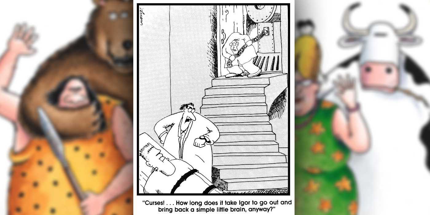 Static Comic Books 10 Best Far Side Comics Perfect For Book Lovers