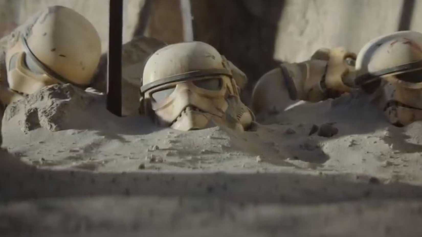 The Mandalorian stormtrooper helmets