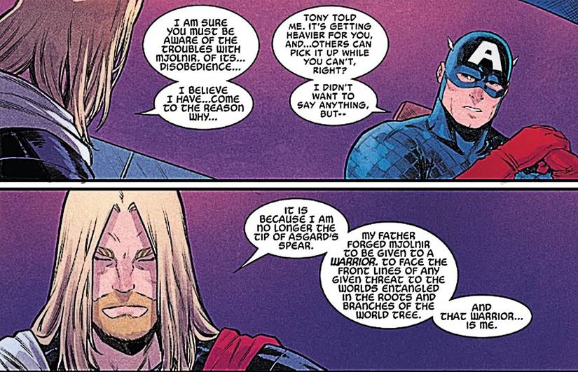 Thor Unlocks Mjolnir's 