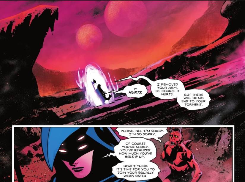 Titans' Raven Embraces Her Villain Era with a Surprisingly Gory Power Feat