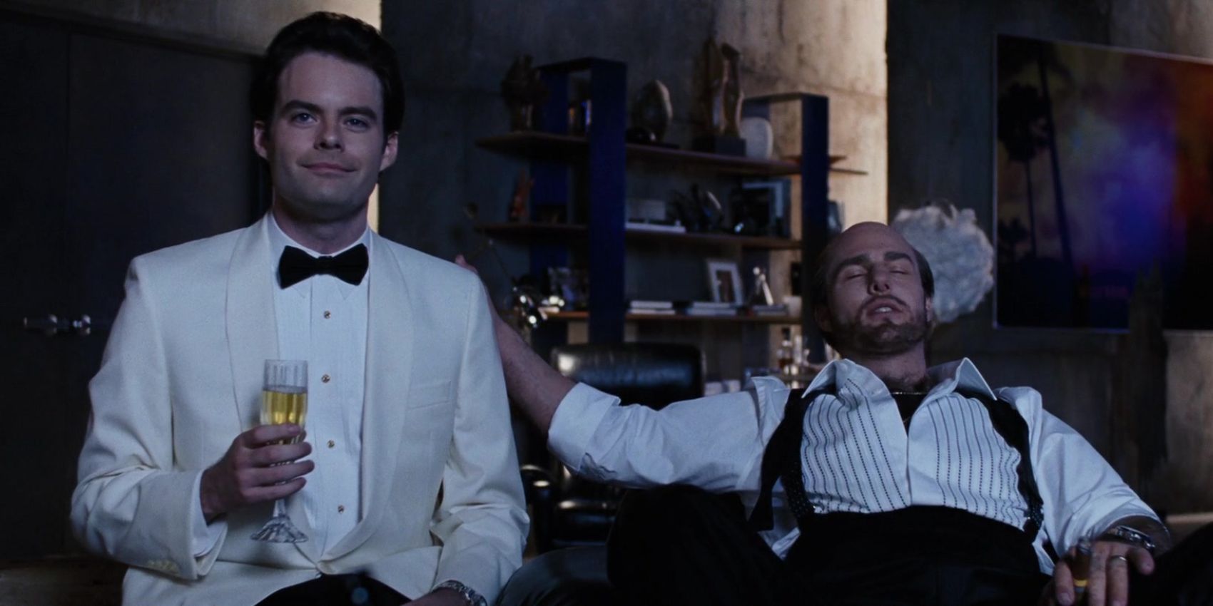 Tom Cruise and Bill Hader in Tropic Thunder