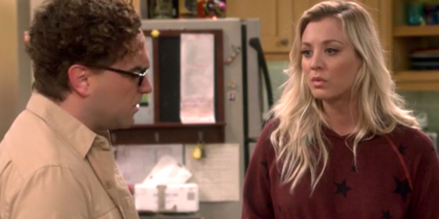 Penny and Leonard talking about having kids in The Big Bang Theory