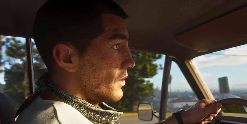 Jason in GTA VI driving a car