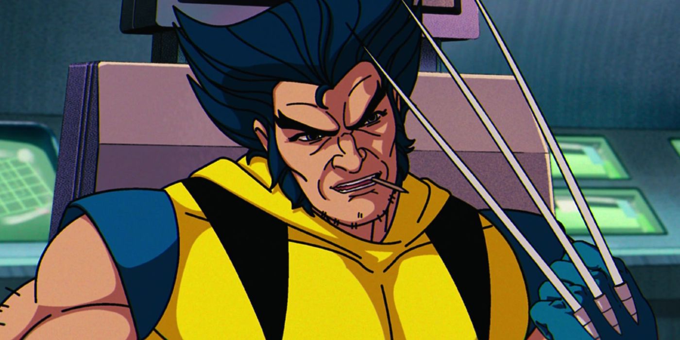 Wolverine examining his claws in X-Men '97