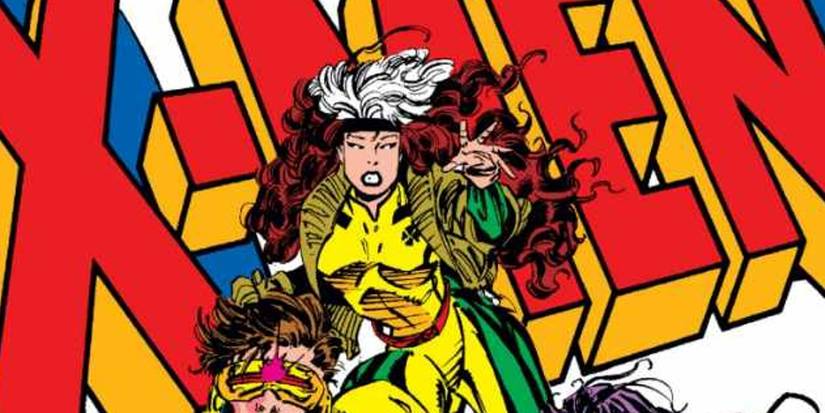 Rogue on a 90s cover of X-Men