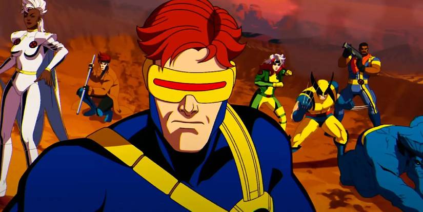 Cyclops leading the X-Men in X-Men 97