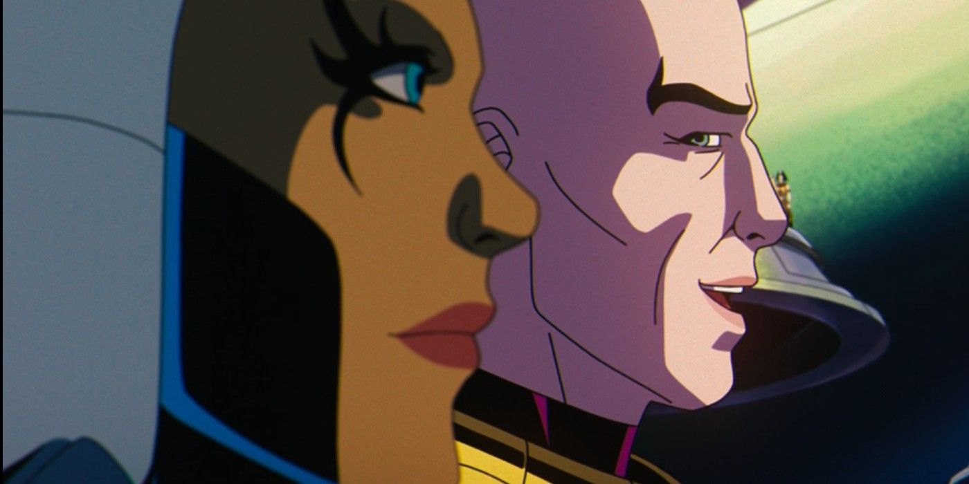 X-Men 97 Xavier and Lilandra close up