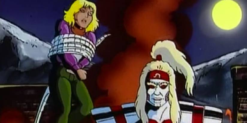 x-men the animated series, illyana rasputin aka magik captured by omega red