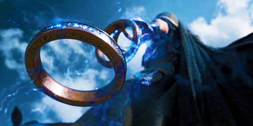 Xu Wenwu wielding the powerful Ten Rings in Shang-Chi and the Legend of the Ten Rings