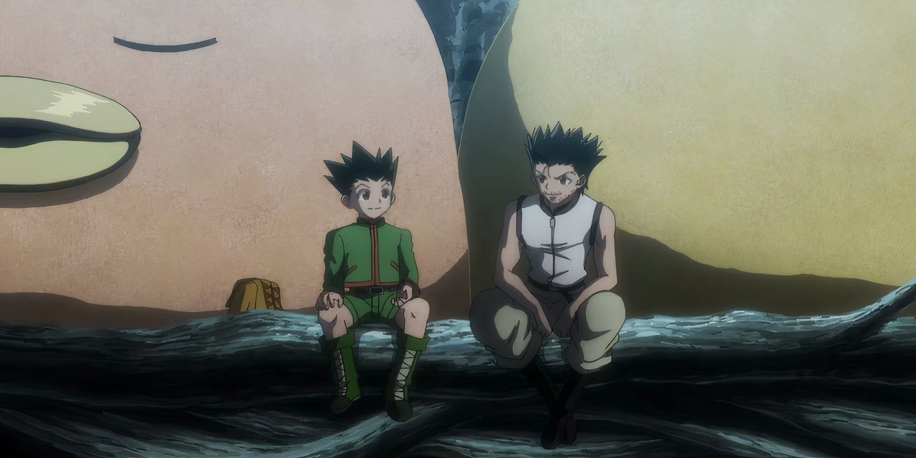 Ging and Gon Freecss (Hunter x Hunter)