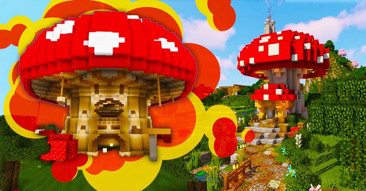 How To Make A Mushroom Farm In Minecraft