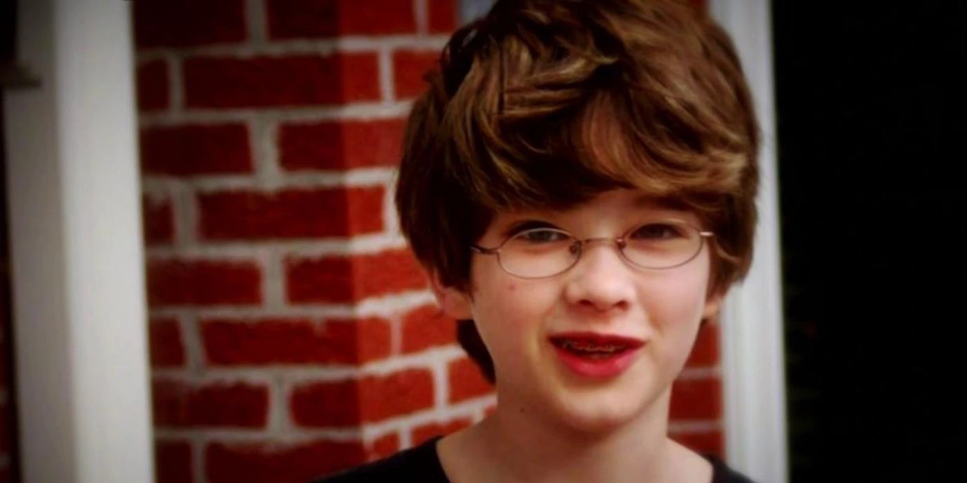 A young boy smiling in a photo in Dateline Haunting.