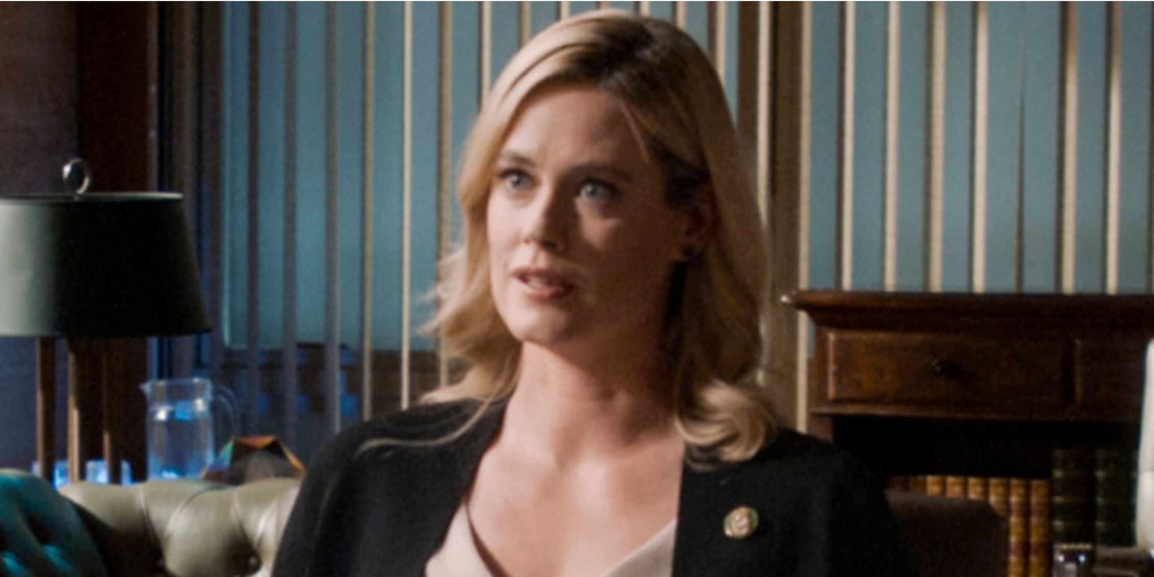 Blue Bloods Abigail often acts as Frank's receptionist but is one of the strongest women in the seires.