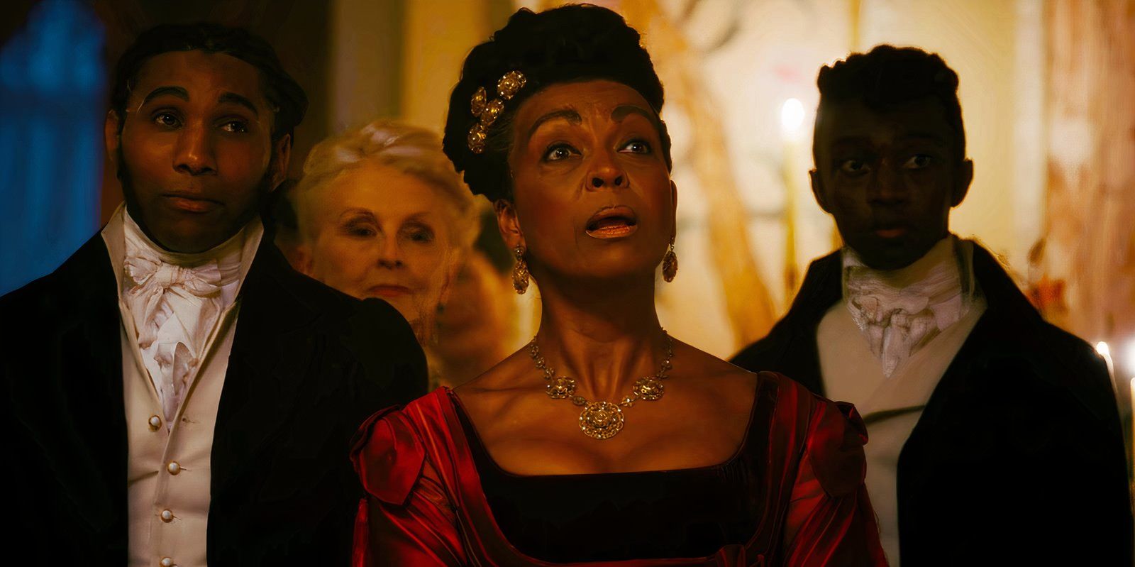 Adjoa Andoh as Lady Danbury in Bridgerton season 2, episode 2