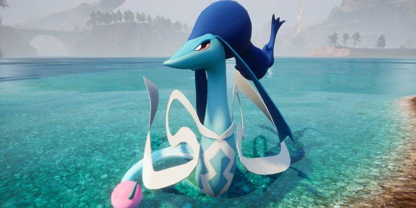 Azurobe Pal из Palworld.