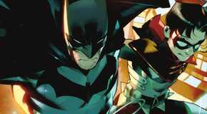 Batman and Robin Side by Side DC