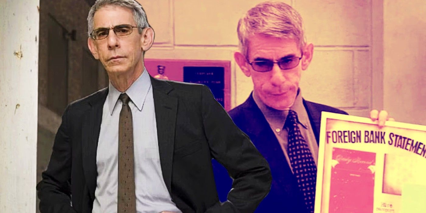 Blended image of Richard Belzer in Law & Order and Arrested Development