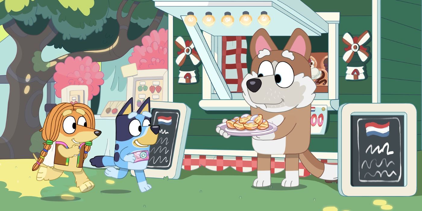 ¿A qué raza de perro pertenecen Bluey y su familia en Bluey?