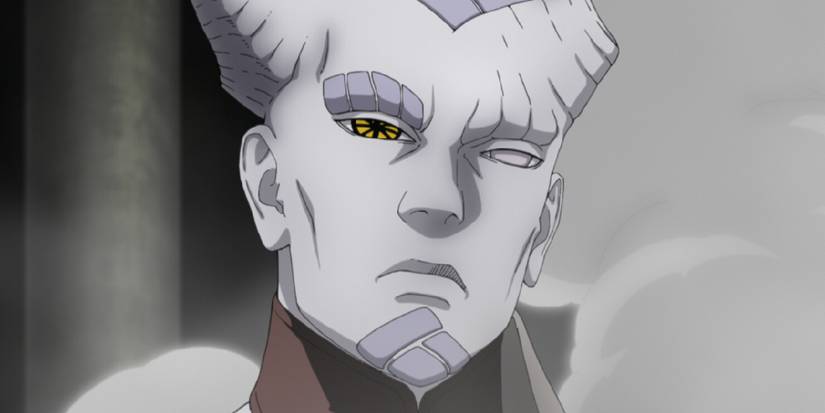 5 Characters Who Are Officially Stronger Than Naruto, Ranked 1 Boruto's Isshiki stands indifferent with clouds of smoke surrounding him.