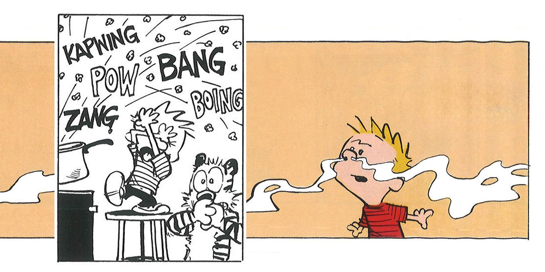 10 Funniest Calvin and Hobbes Comics About Food, image size:1800x900