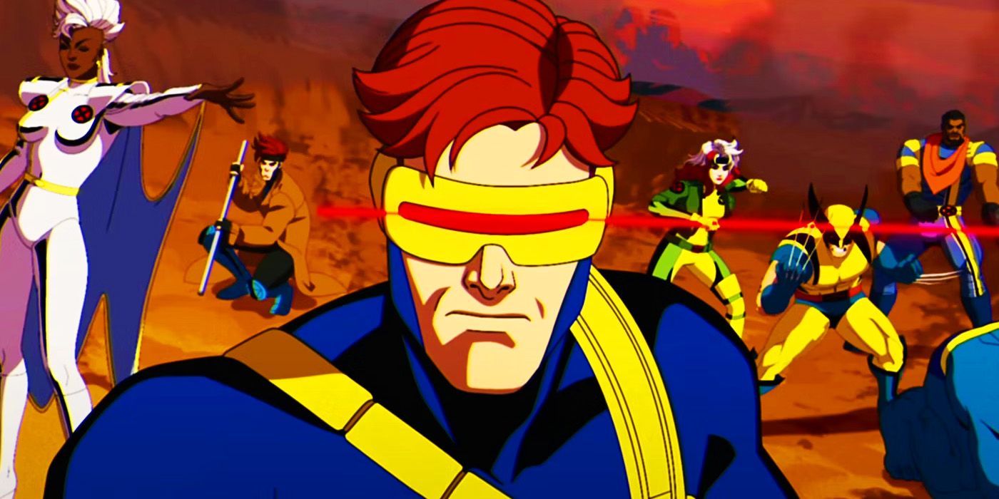 Cyclops compiling the X-Men team in X-Men '97 episode 1