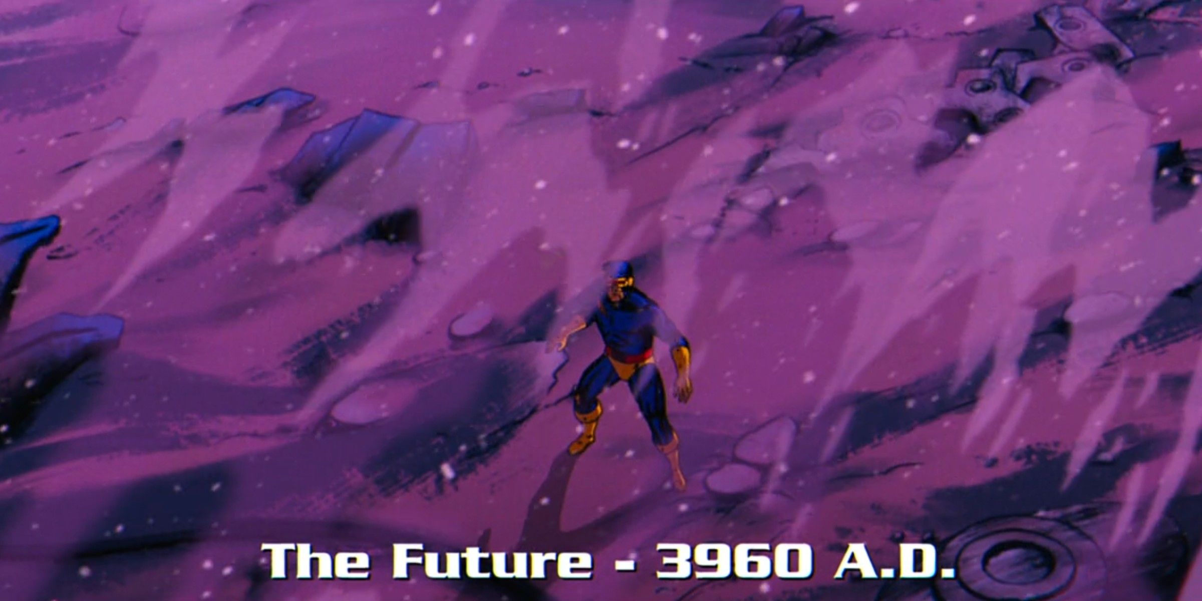 Cyclops in the year 3960 in X-Men 97