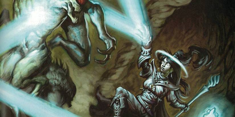 D&D’s New Player’s Handbook Is Still Handling Two Subclasses Completely Wrong - Internet art of the Psion class from the 4e DnD Psionic Power book