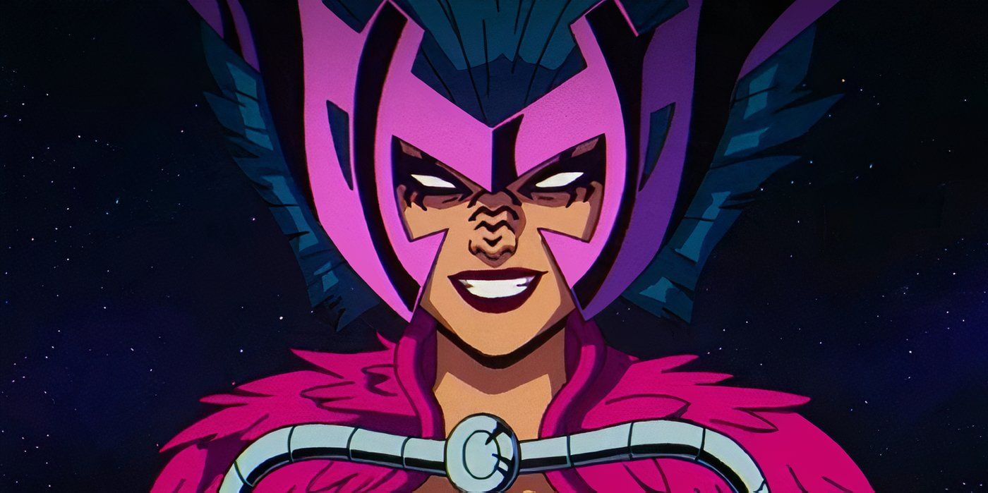Deathbird smiles menacingly in X-Men '97