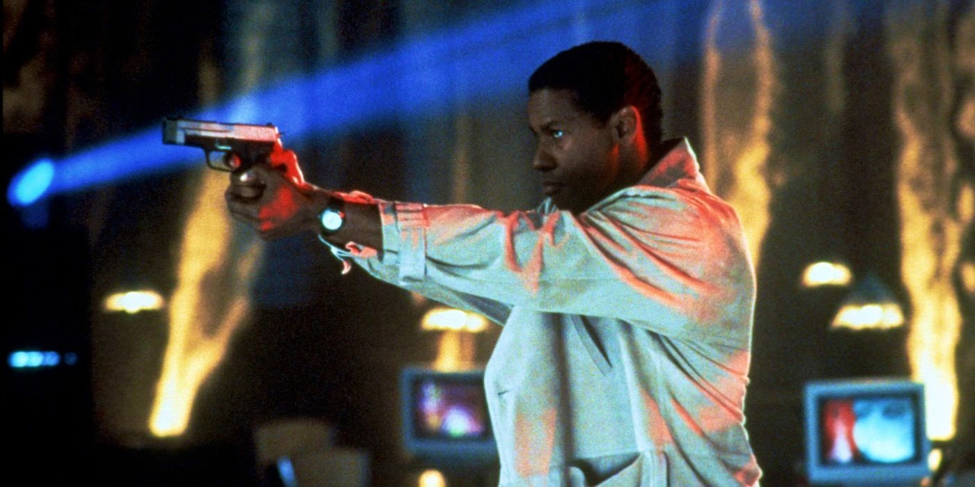 This 29-Year-Old Denzel Washington Terminator Ripoff Also Marked Kaley Cuoco's Film Debut