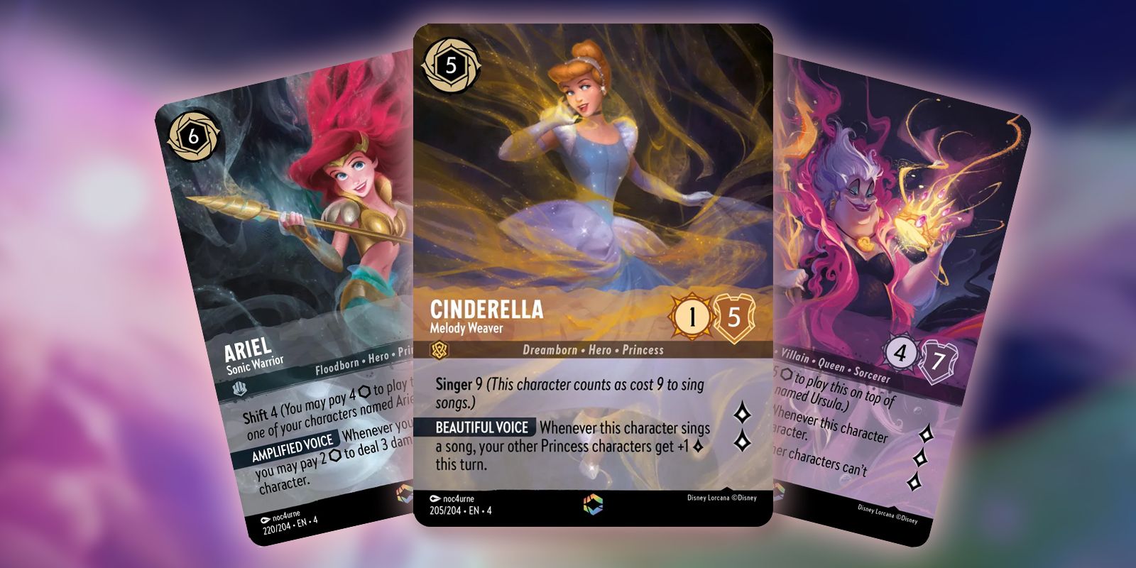 Disney Lorcana's New Epic And Iconic Rarities Explained
