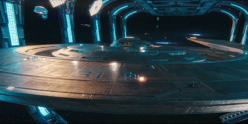 Registro da USS Discovery com o 'A' removido em Star Trek Discovery