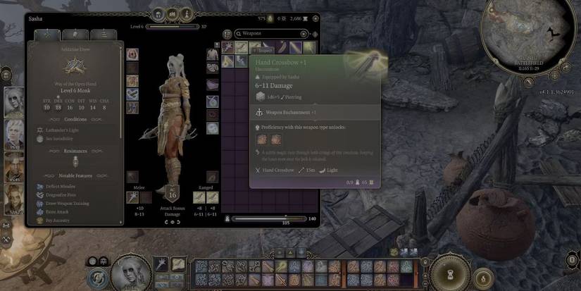 Player wielding two Hand Crossbows in Baldur's Gate 3.
