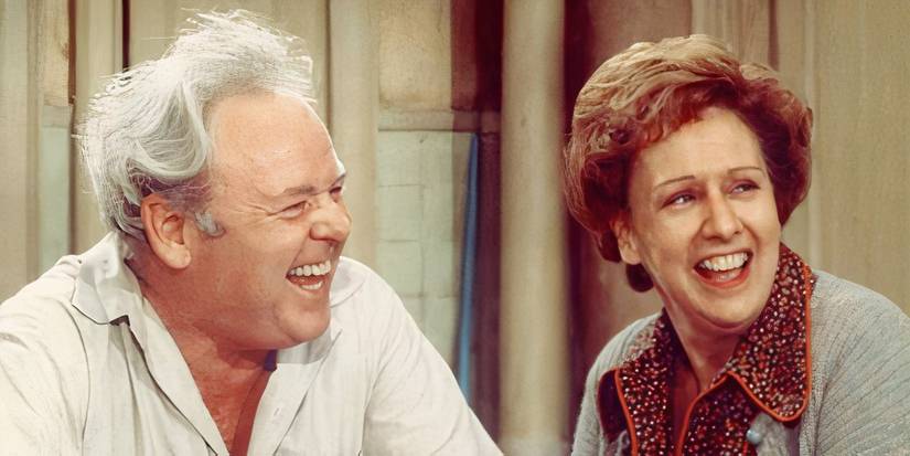 Edith and Archie Bunker from All in the Family