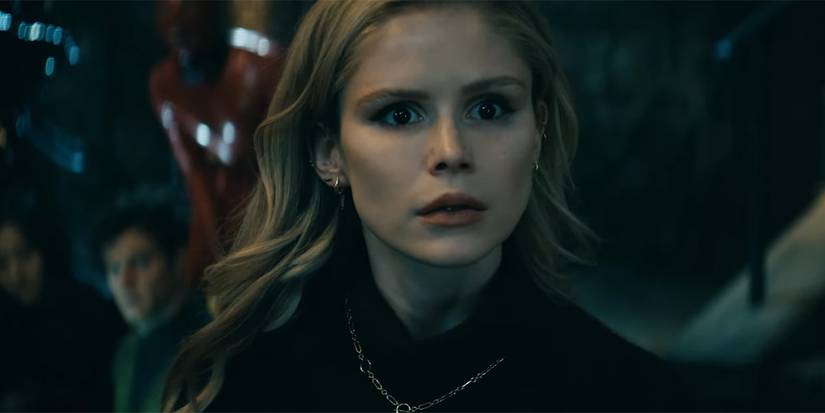 Erin Moriarty as Starlight looking worried in The Boys season 4