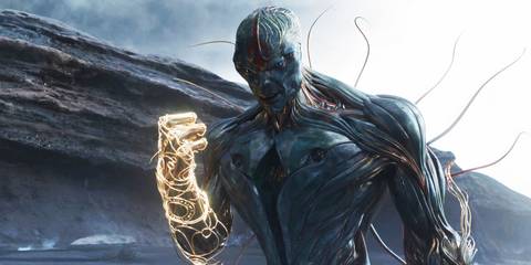 Eternals Kro absorbing an Eternal's powers