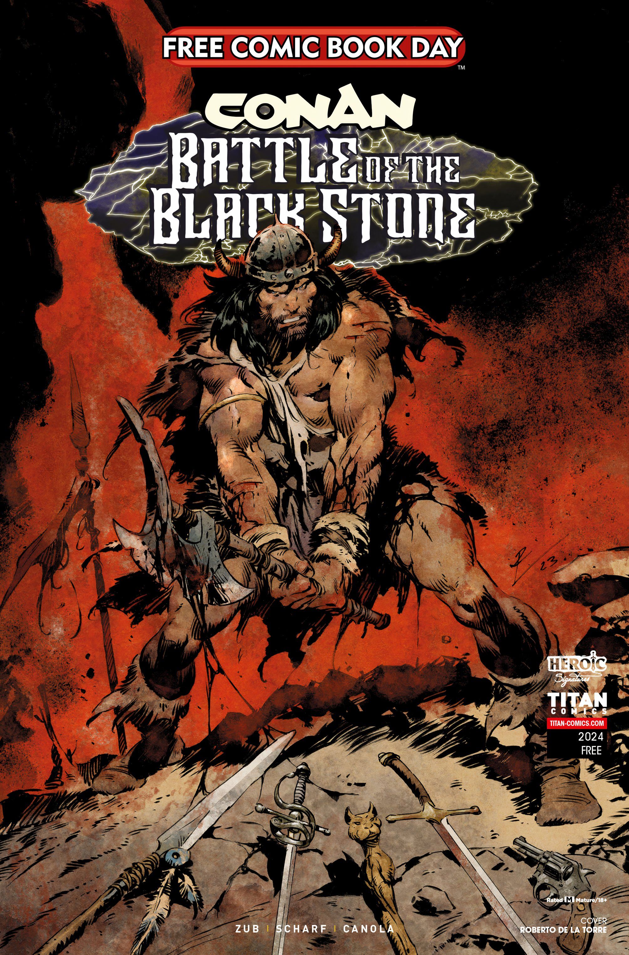 Conan the Barbarian's BATTLE OF THE BLACK STONE Unleashes Robert E ...