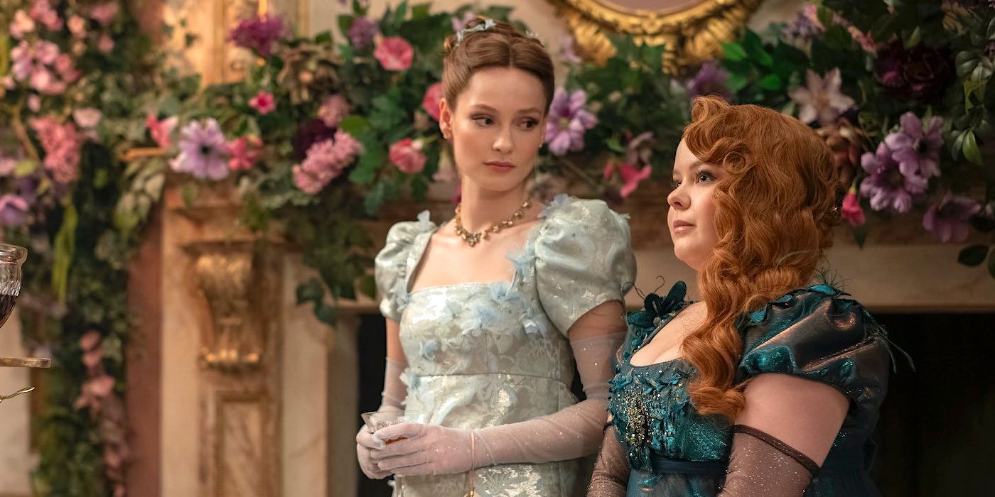 penelope featherington green dress season 3 Penelope Featherington Green Dress Bridgerton Dress Regency Inspired D –  MJcostume main image 0