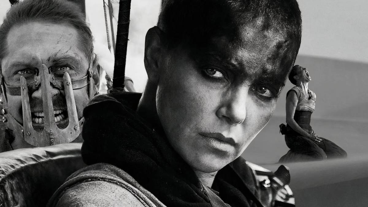 mad max fury road black and chrome