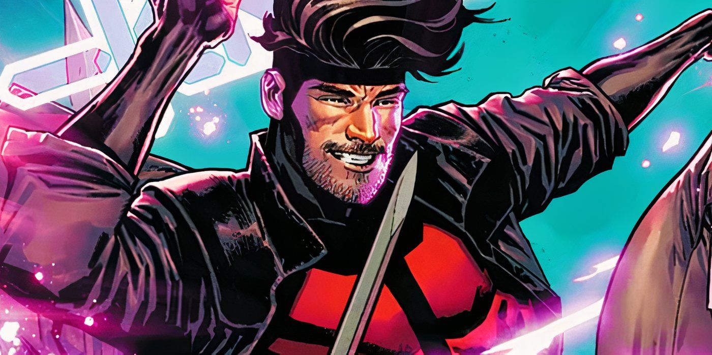 Gambit with stubble in Marvel Comics