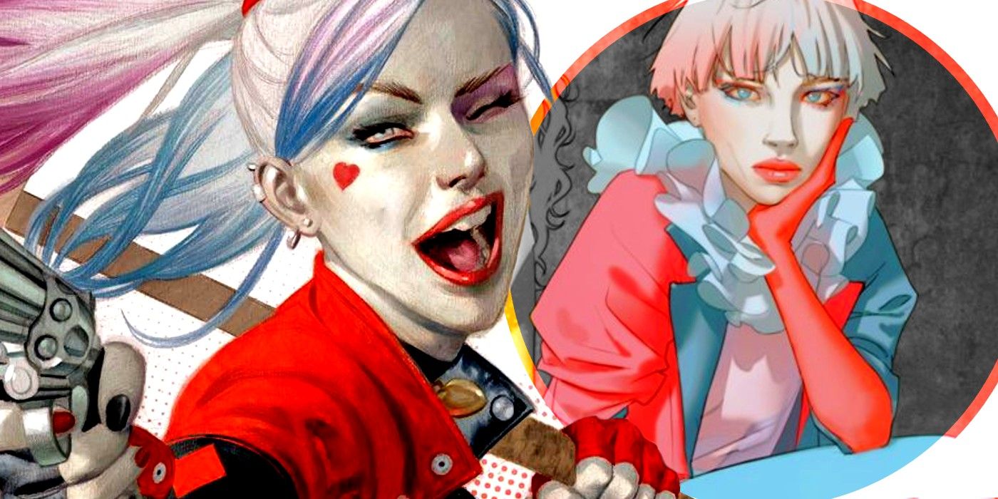 harley quinn pink dress Harley Quinn's New Pink & Blue Costume Is a Jaw-Dropping Evolution of Her  Original Design