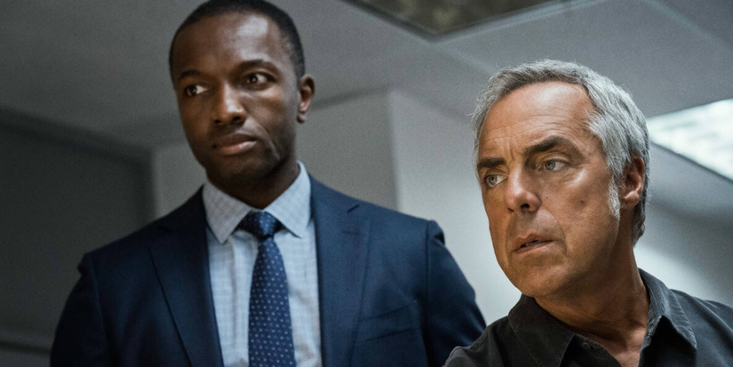 Harry Bosch and Jerry Edgar in Bosch season 7