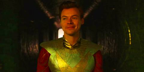 Harry Styles as Eros/Starfox in the post-credits scene of Eternals