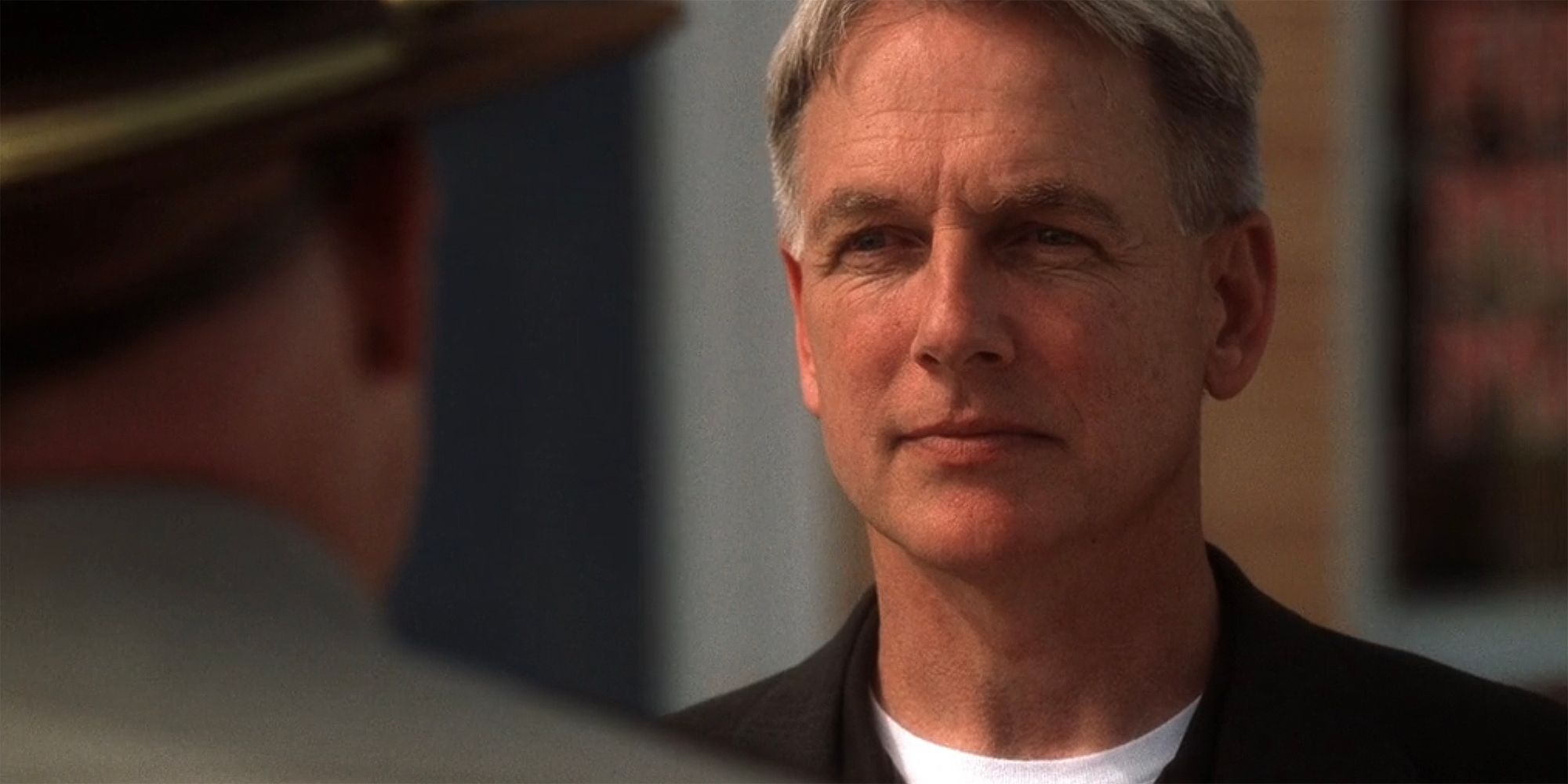 A close up of Jethro Gibbs in NCIS