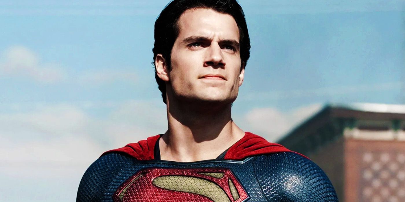 Henry Cavill looking proud as Superman in Man of Steel