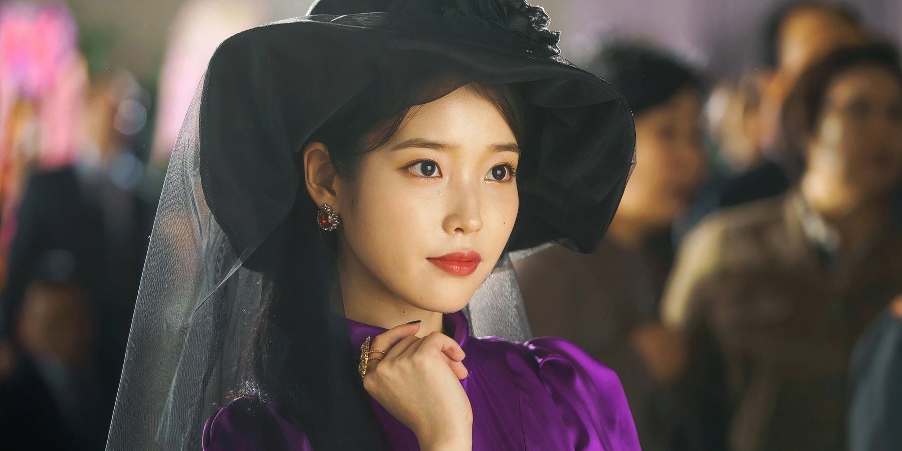 iu purple dress hotel del luna Recreated IU-Inspired Outfit with HUAWEI WATCH FIT
